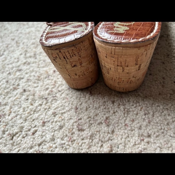 Sam Edelman Ranger wedge platform suede sandals - Picture 4 of 7